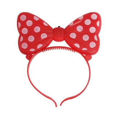 Işıklı Fiyonk Taç Kırmızı 1 Adet