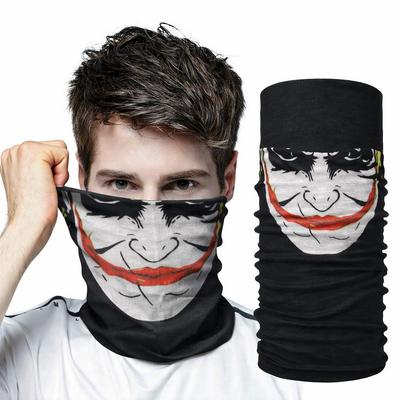 Joker Desenli Çok Amaçlı Buff – Yüz, Boyun ve Bandana Maskesi 5 No