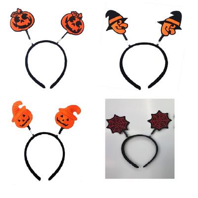 Kabak Figürlü Cadılar Bayramı Parti Tacı 12 Adet