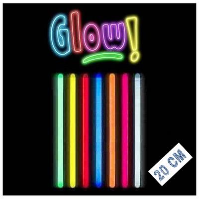 Karanlıkta Parlayan Fosforlu Glow Kalın Çubuk 20 cm 1 Adet