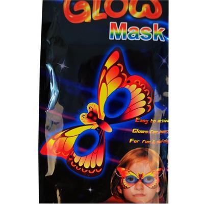Karanlıkta Parlayan Glow Maske Karışık Renk 12 Adet
