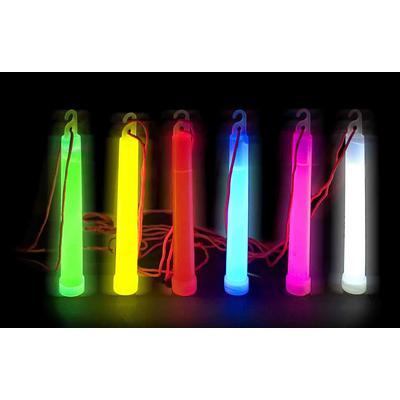 Karanlıkta Yanan Asılabilir ip Aparatlı Glow  Kolye Glow  Lamba 6 Adet 6 Renk 15 cm