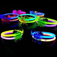 Kelebekli Glow  Bileklik 12 Adet