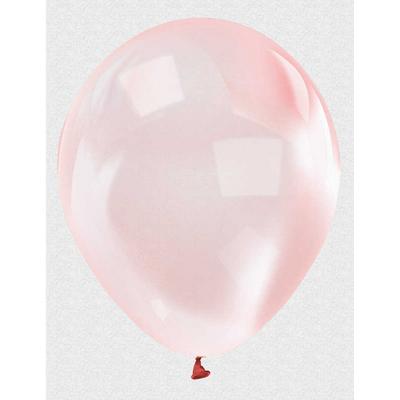 Kırmızı Renk Ekstra Şeffaf Lateks Balon 100 Adet
