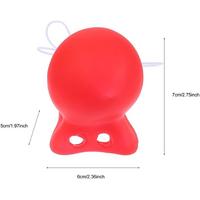 Kırmızı Renk Lastikli Burun Palyaço Burun