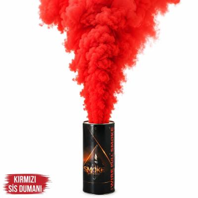 Kırmızı Renk Sis Bombası Kırmızı Duman 1 Adet