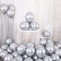 Krom Balon Gümüş Renk 50 Adet