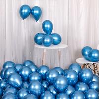 Krom Balon Mavi Renk 50 Adet