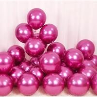 Krom Balon Pembe Renk 50 Adet