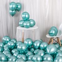 Krom Balon Yeşil Renk 50 Adet