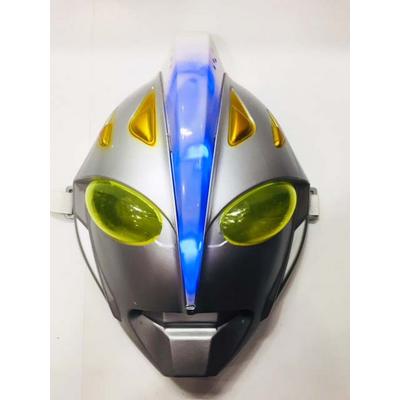 Led Işıklı Robot Uzaylı Maskesi Çocuk Boy