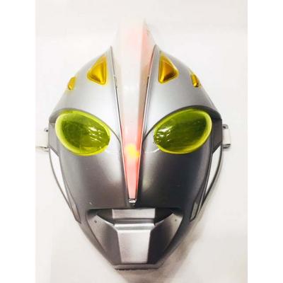 Led Işıklı Robot Uzaylı Maskesi Çocuk Boy