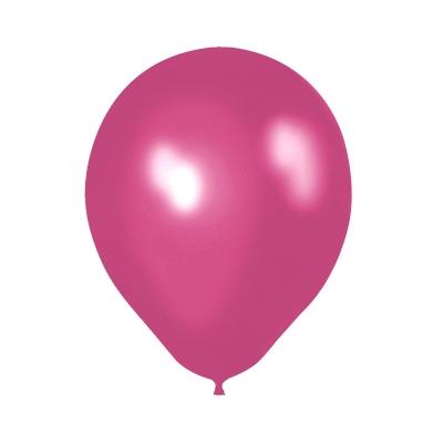 Metalik Balon Ruby Fuşya 100 Adet