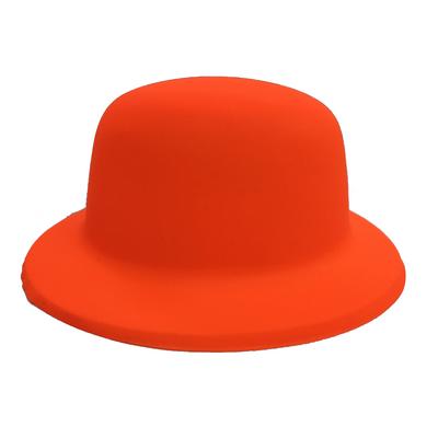 Neon Renk Plastik Melon Şapka Turuncu Renk