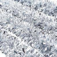 Parti İçin Sim Süs 2 Metre Uzunluk 8 cm Genişlik Gümüş Renk İthal