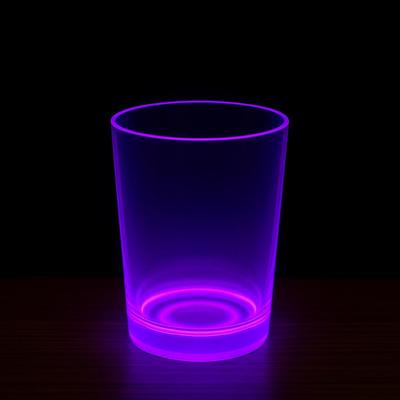 PartyGlow Neon Mor Bardak 8.5 x 10.5 cm