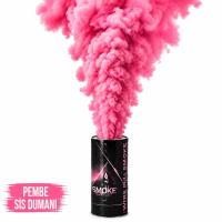 Pembe Renk Sis Bombası Pembe Duman 1 Adet