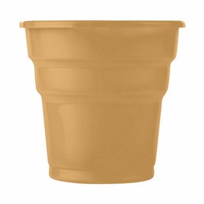 Plastik Meşrubat Bardağı Gold 180cc-7oz 25li
