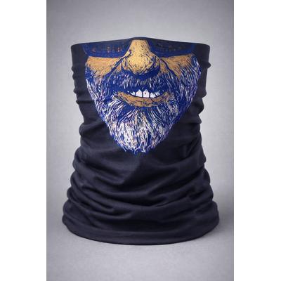 Sakallı Yüz Desenli Baf Buff – Çok Amaçlı Boyunluk & Maske 1 No