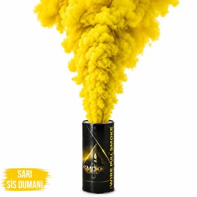 Sarı Renk Sis Bombası Sarı Duman 1 Adet