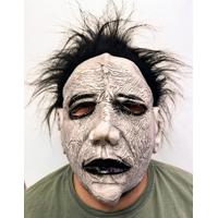 Siyah Saçlı Michael Myers Lateks Yüze Tam Yapışan Et Maske Korku Maskesi
