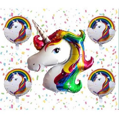 Unicorn Folyo Balon Seti 5 Parça