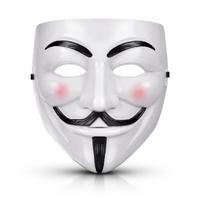 V Mask Premium Vendetta Beyaz Maske (Guy Fawkes Stil)