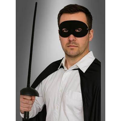 Zorro Kostüm Plastik Aksesuar Seti – Maske ve Kılıç (67 cm)